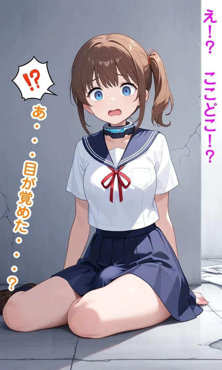 ふたなりデスゲーム 〜負けたら人格排泄〜｜サンプル画像2｜オリジナル